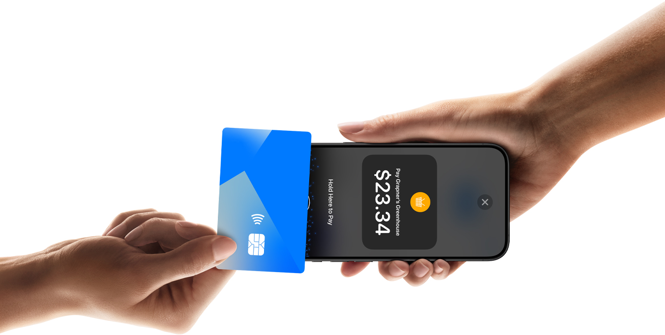 Apple Tap to Pay on iPhone — payment request on screen